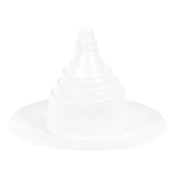 White Medium Pipe Boot