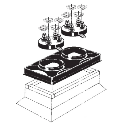 Double Pipe Portal with C-212 and C-412 Caps Product Image
